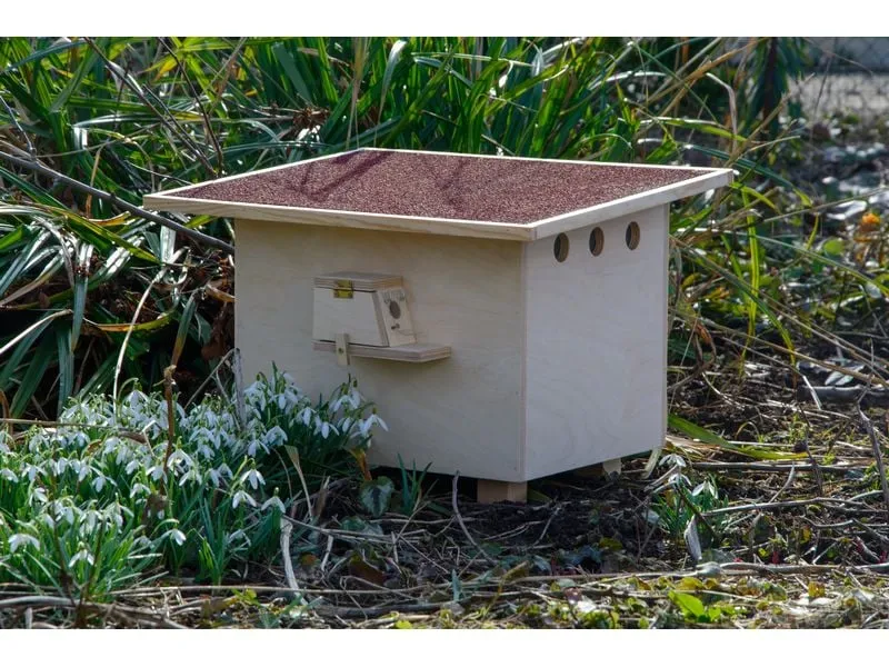 LUXUS-INSEKTENHOTELS Hummelnistkasten, 51 x 43 x 36 cm, Kiefer