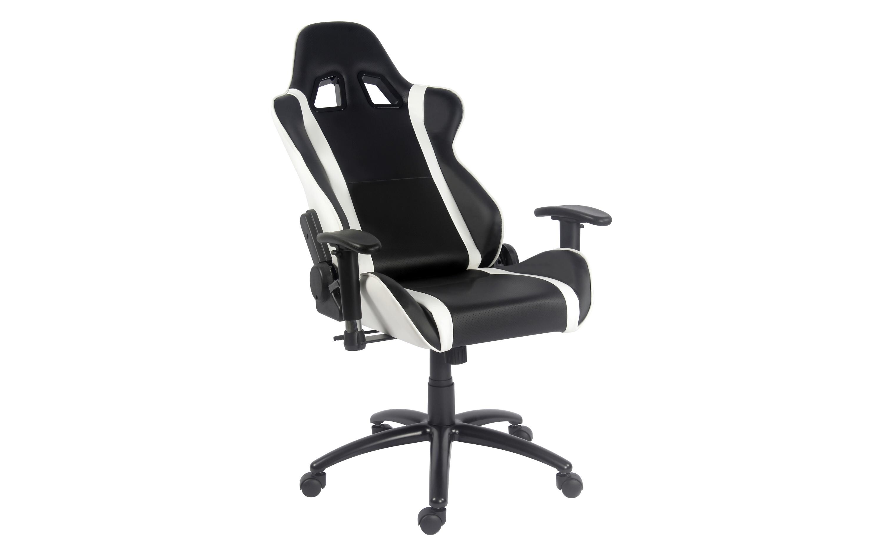 LC-Power Gaming-Stuhl LC-GC-2 Schwarz/Weiss