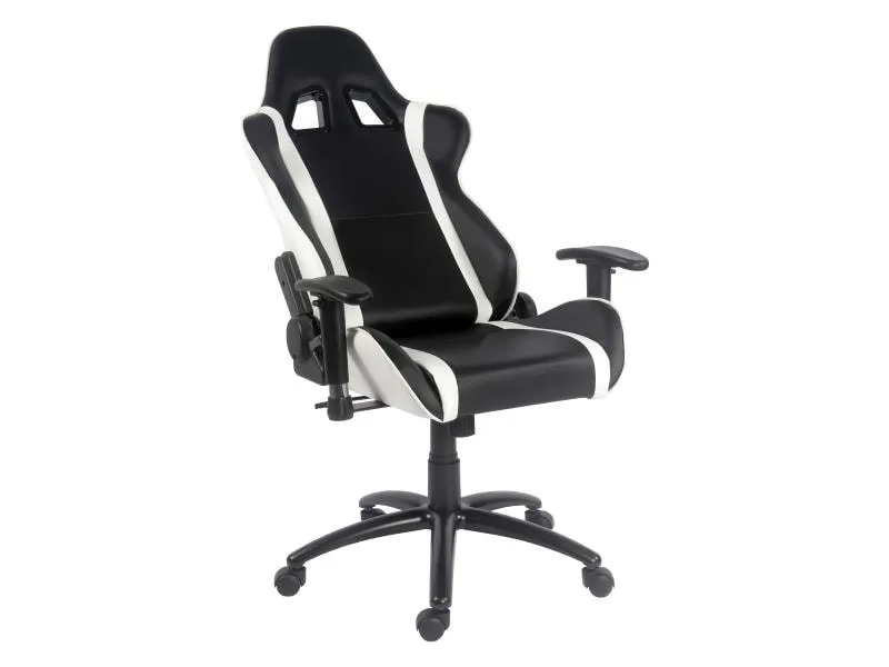 LC-Power Gaming-Stuhl LC-GC-2 Schwarz/Weiss LC-Power Gaming-Stuhl LC-GC-2 Schwarz/Weiss