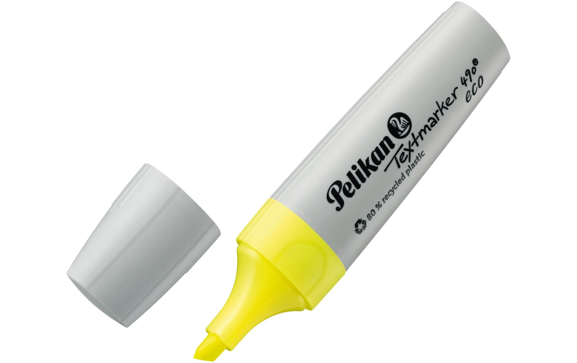 Pelikan Textmarker 490 eco Set 4 Stück, Mehrfarbig