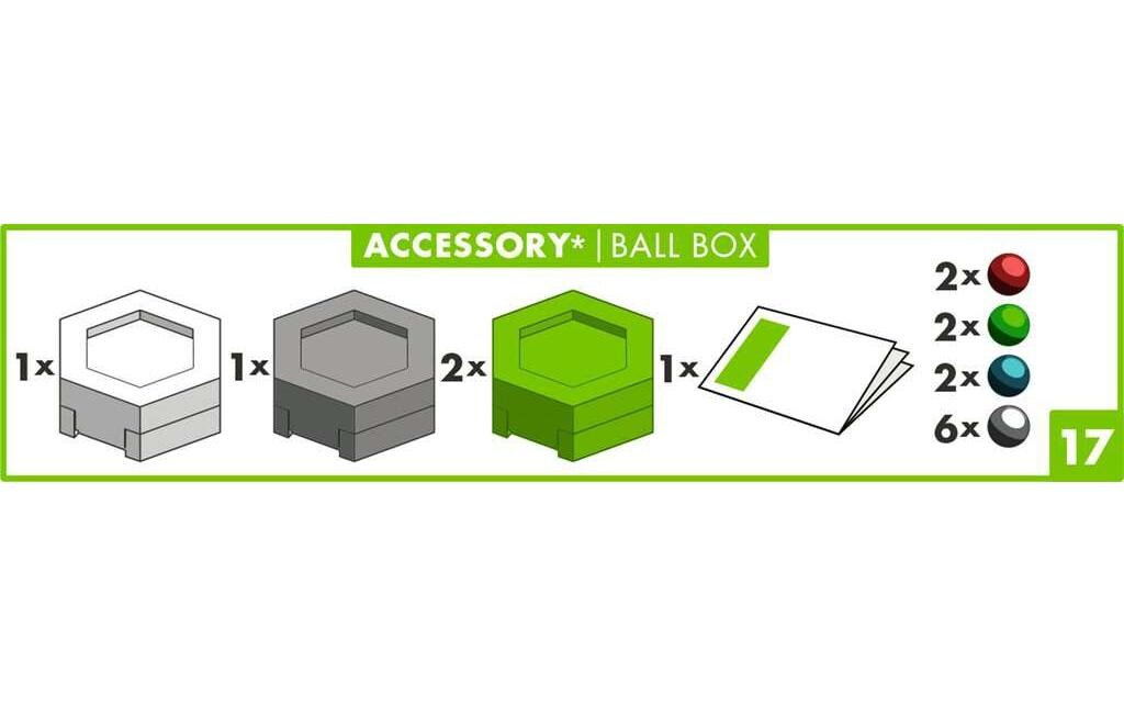 Ravensburger Kugelbahn Zubehör GraviTrax Accessory Ball Box Ravensburger Kugelbahn Zubehör GraviTrax Accessory Ball Box