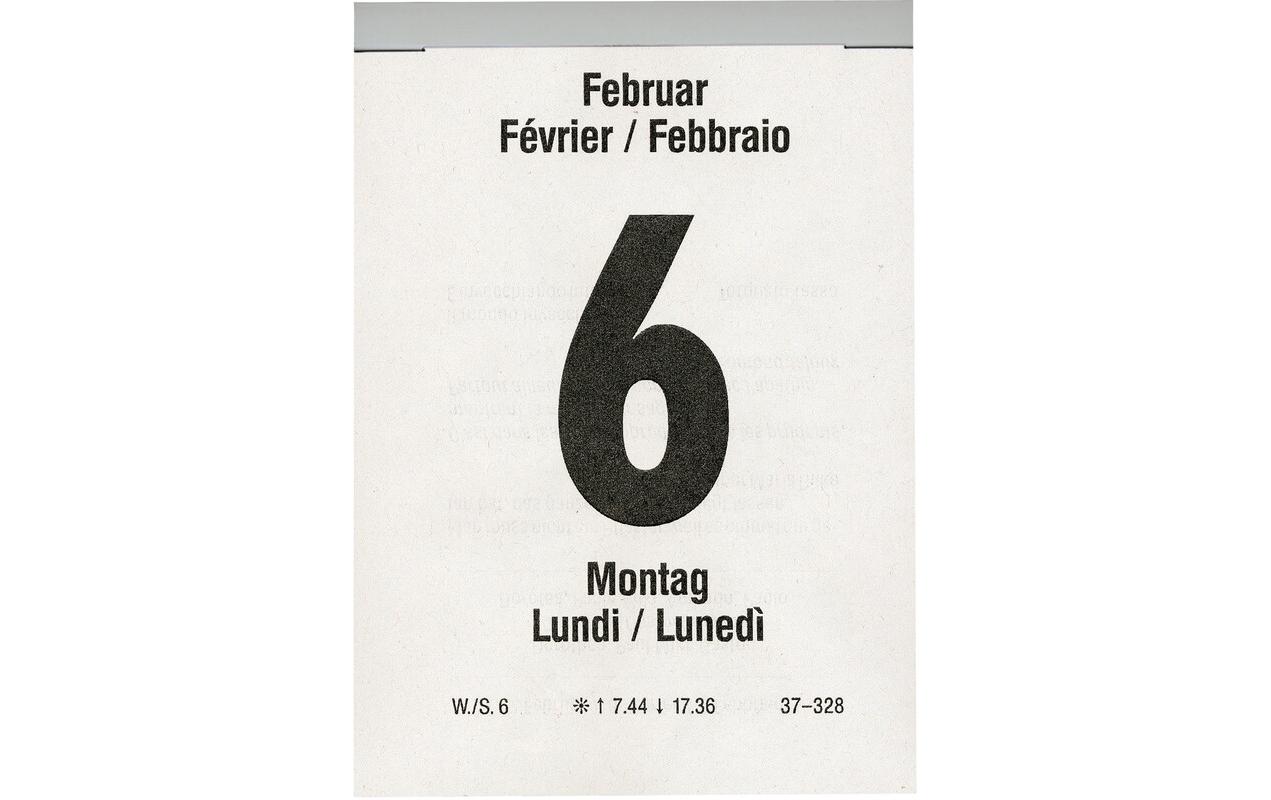 Biella Abreisskalender 9.8 x 14.2 cm, hoch, 396 Blatt Biella Abreisskalender 9.8 x 14.2 cm, hoch, 396 Blatt