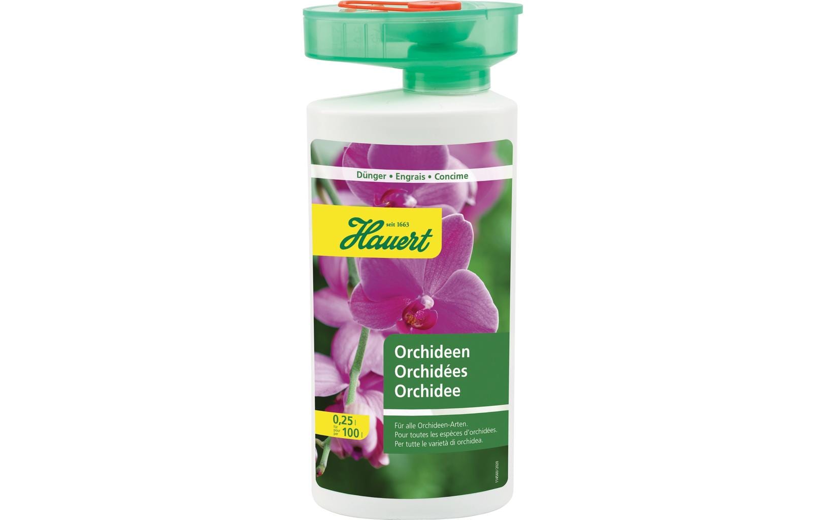 Hauert Flüssigdünger für Orchideen, 250 ml Hauert Flüssigdünger für Orchideen, 250 ml