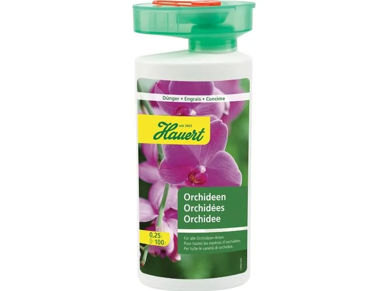 Hauert Flüssigdünger für Orchideen, 250 ml Hauert Flüssigdünger für Orchideen, 250 ml