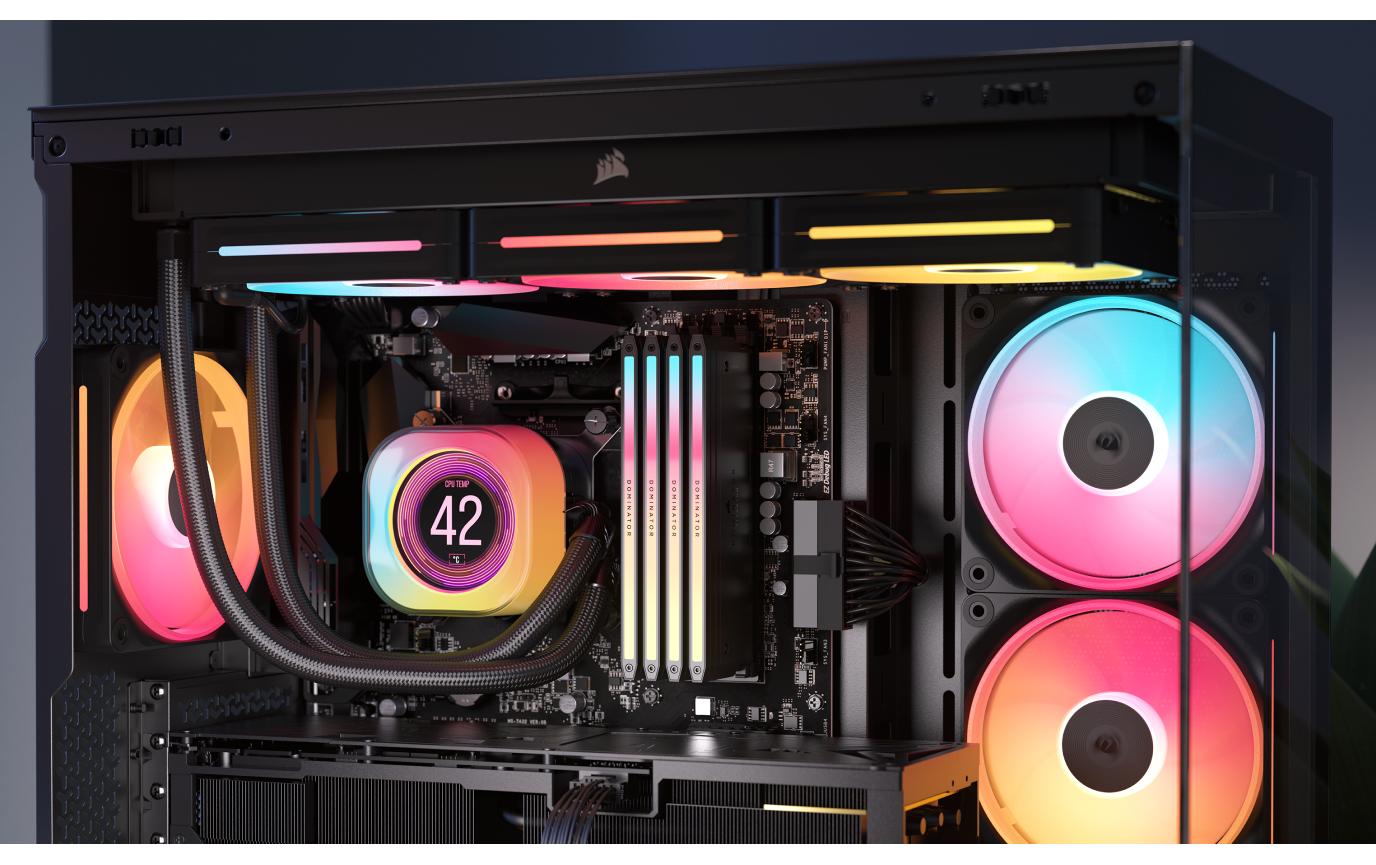 Corsair PC-Lüfter iCUE LINK LX140-R RGB Dual Pack