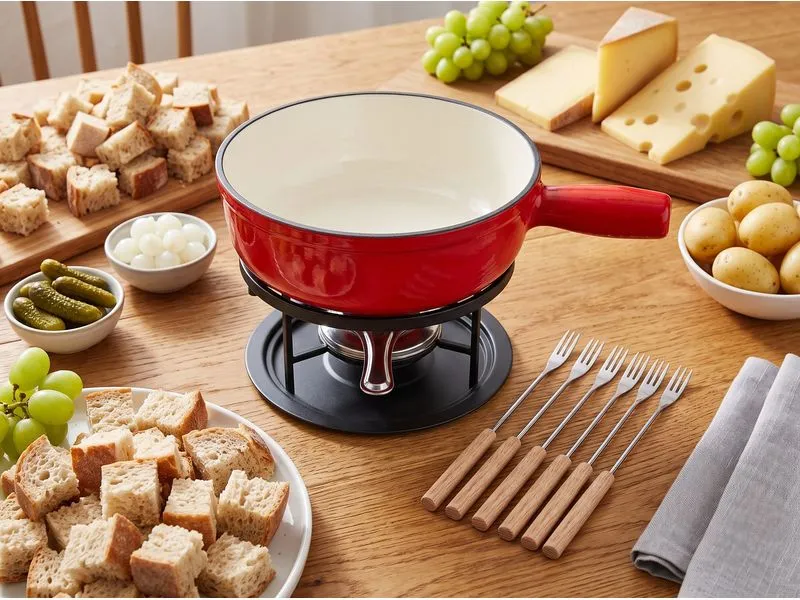 COCON Käsefondue-Set 6 Personen, Rot