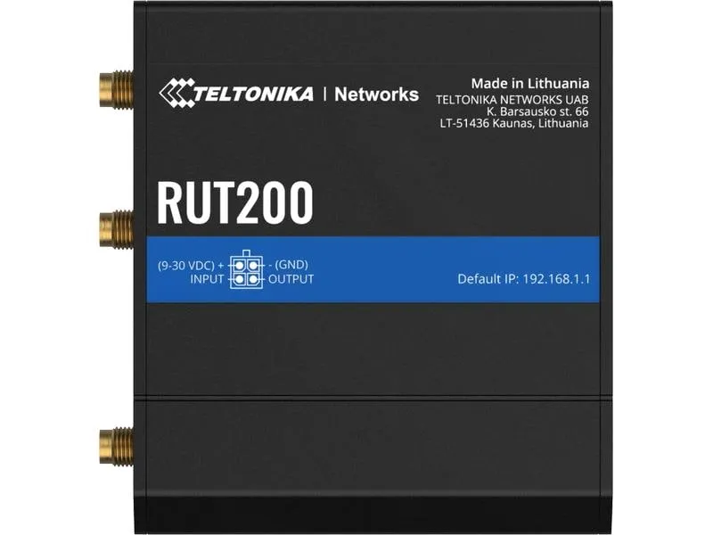 Teltonika LTE-Industrierouter RUT200 Teltonika LTE-Industrierouter RUT200