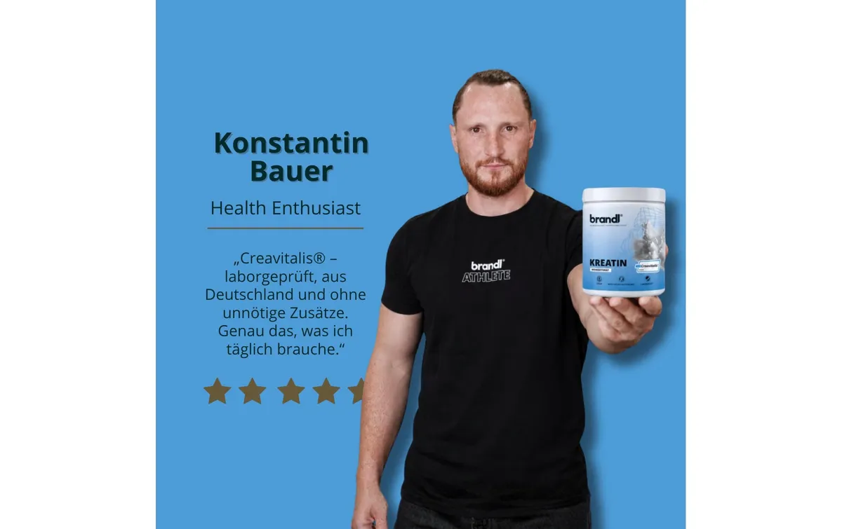 Brandl-Nutrition Kreatin Monohydrat Creavitalis 300g Brandl-Nutrition Kreatin Monohydrat Creavitalis 300g