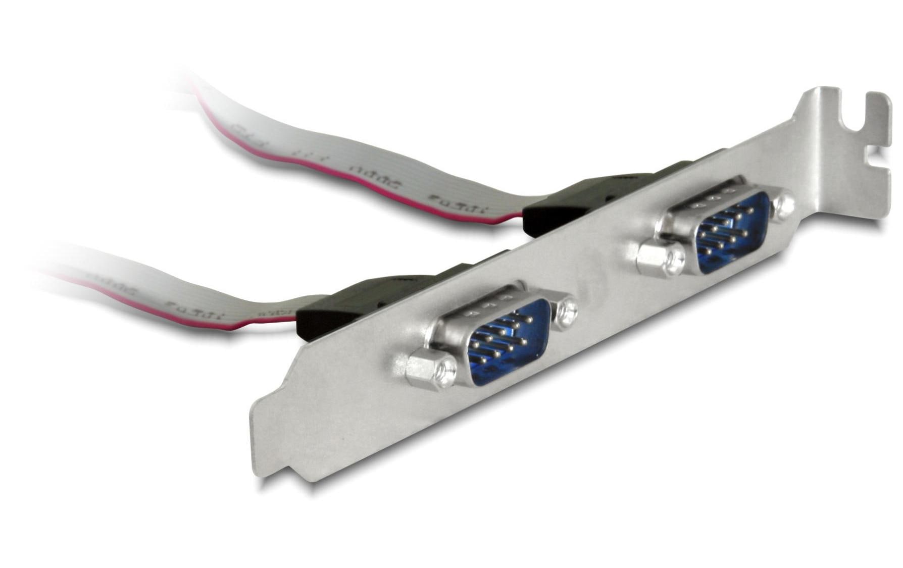 Delock Bracket 2x RS-232, 27 cm Delock Bracket 2x RS-232, 27 cm