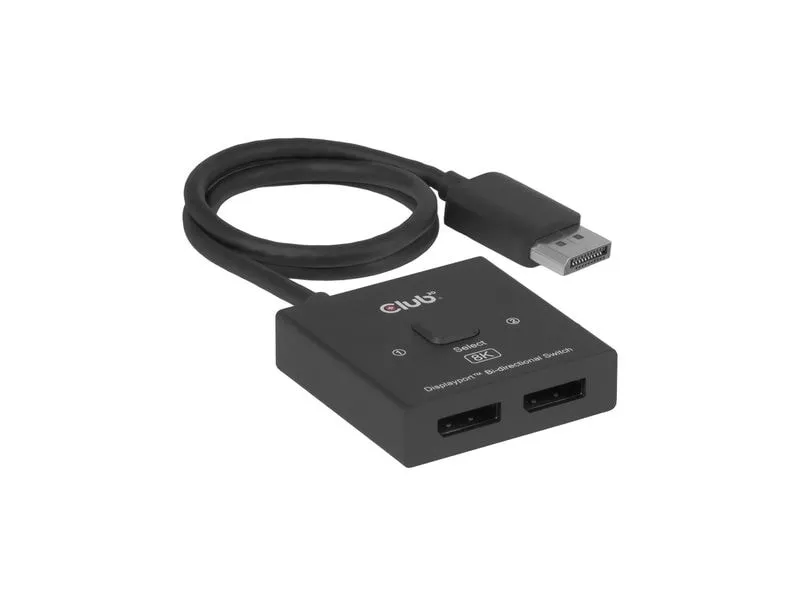 Club 3D Videosplitter CSV-1009 Bi directional 8K 60 Hz Schwarz Club 3D Videosplitter CSV-1009 Bi directional 8K 60 Hz Schwarz