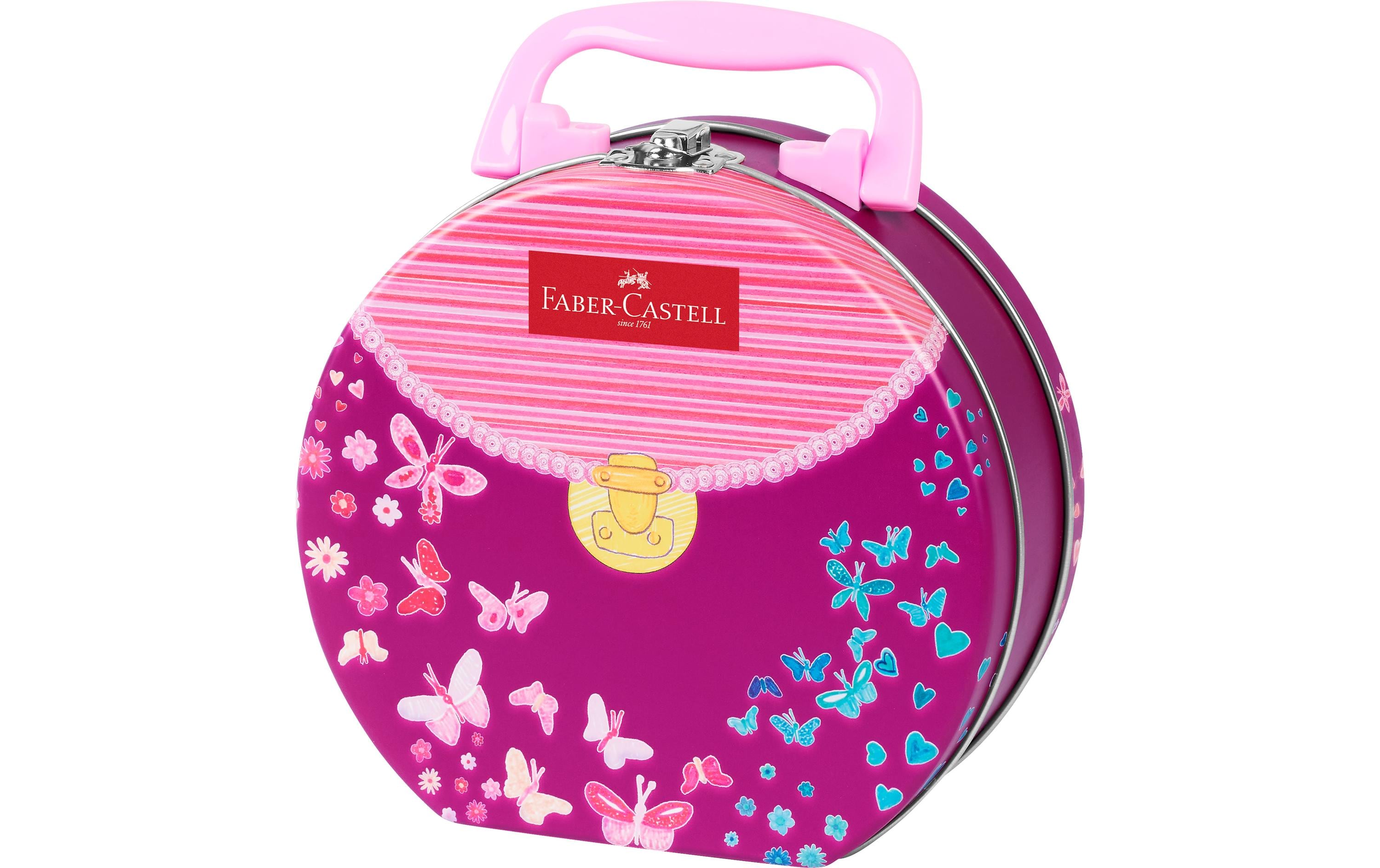 Faber-Castell Filzstift Connector Blau; Pink; Rot