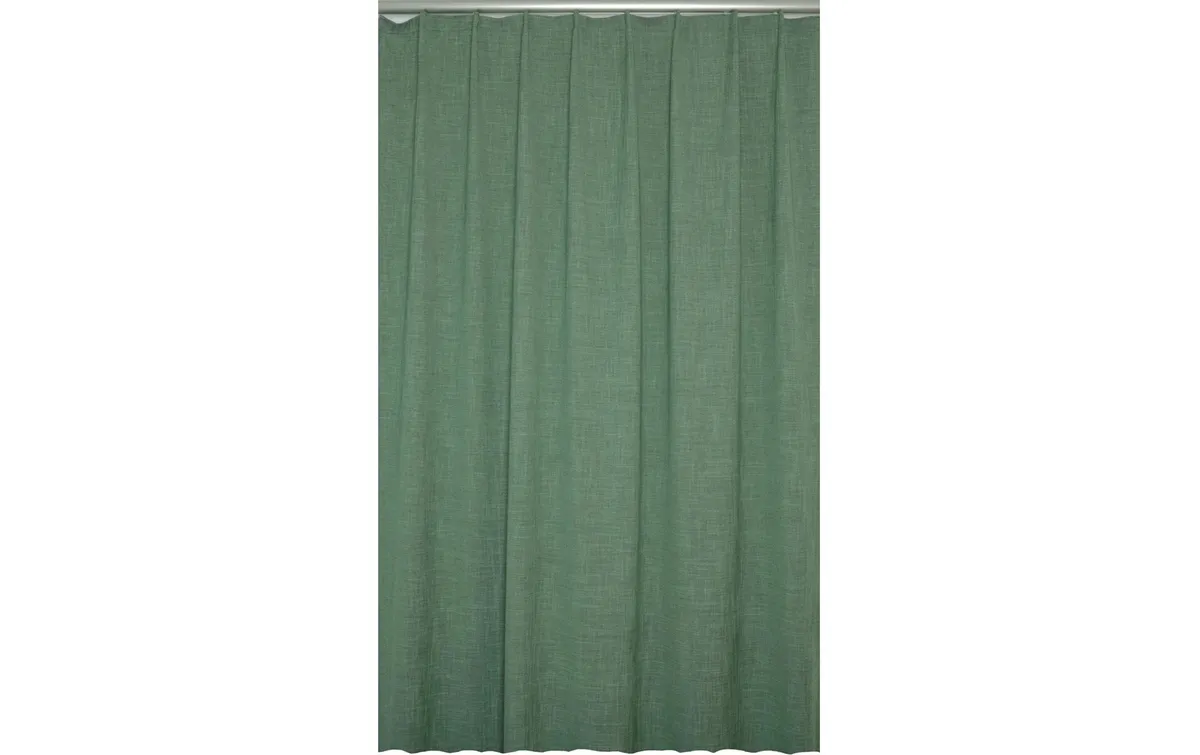 Hubatka Dekovorhang mit Faltenband Quirin 140 cm x 240 cm, Grün Hubatka Dekovorhang mit Faltenband Quirin 140 cm x 240 cm, Grün