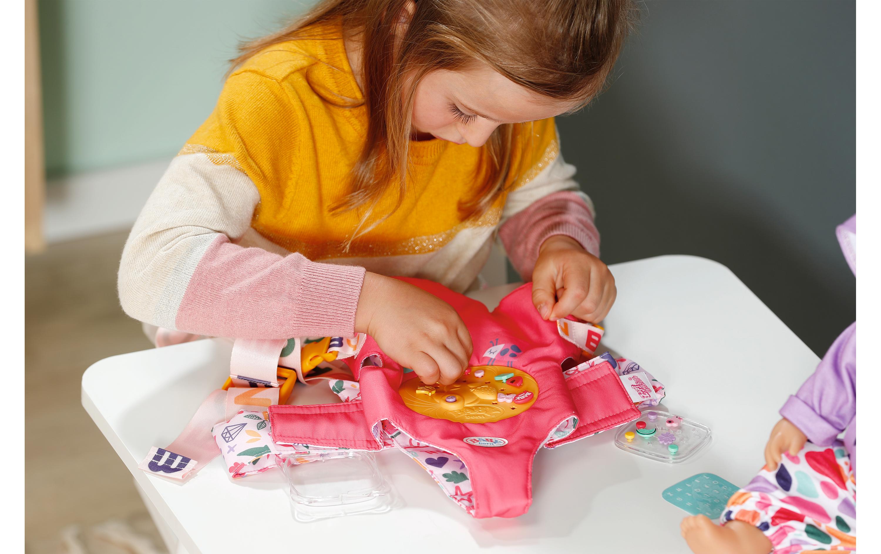 Baby Born Puppenzubehör Pinplay Babytrage