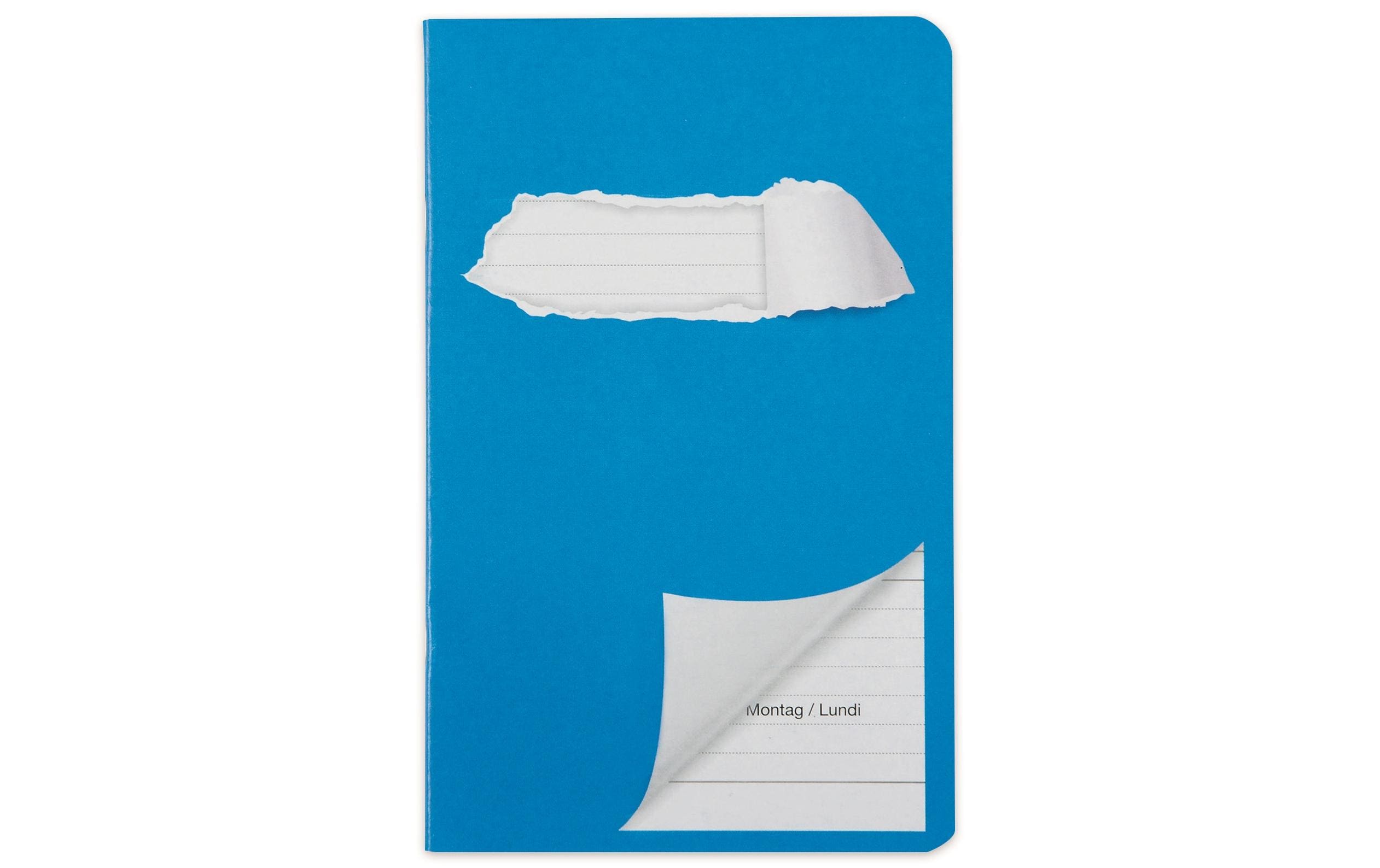 ELCO Schulheft Aufgabenheft 11 x 17.5 cm, Liniert, Blau/Weiss ELCO Schulheft Aufgabenheft 11 x 17.5 cm, Liniert, Blau/Weiss