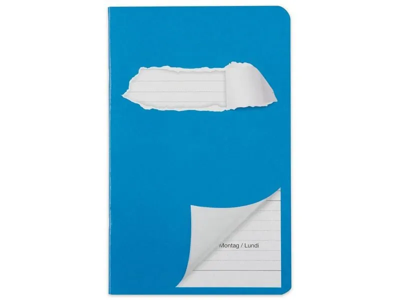 ELCO Schulheft Aufgabenheft 11 x 17.5 cm, Liniert, Blau/Weiss ELCO Schulheft Aufgabenheft 11 x 17.5 cm, Liniert, Blau/Weiss
