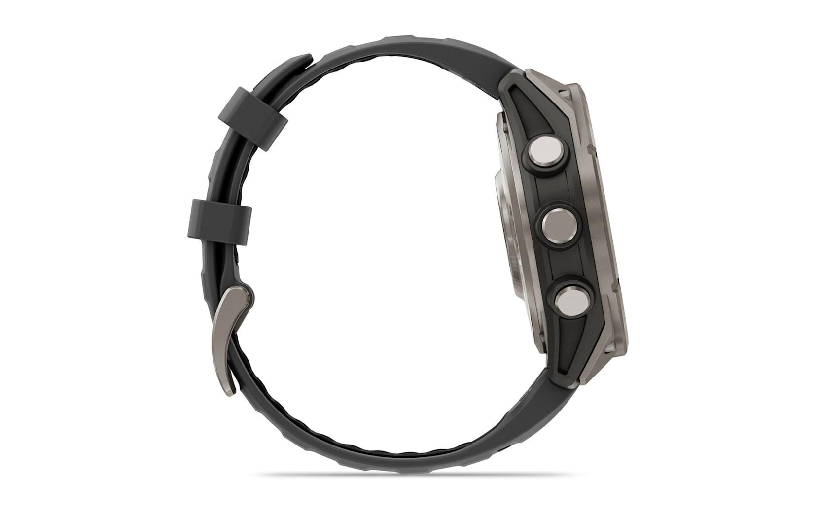 GARMIN GPS-Sportuhr fēnix 8 Pro – AMOLED Graphite/Schwarz