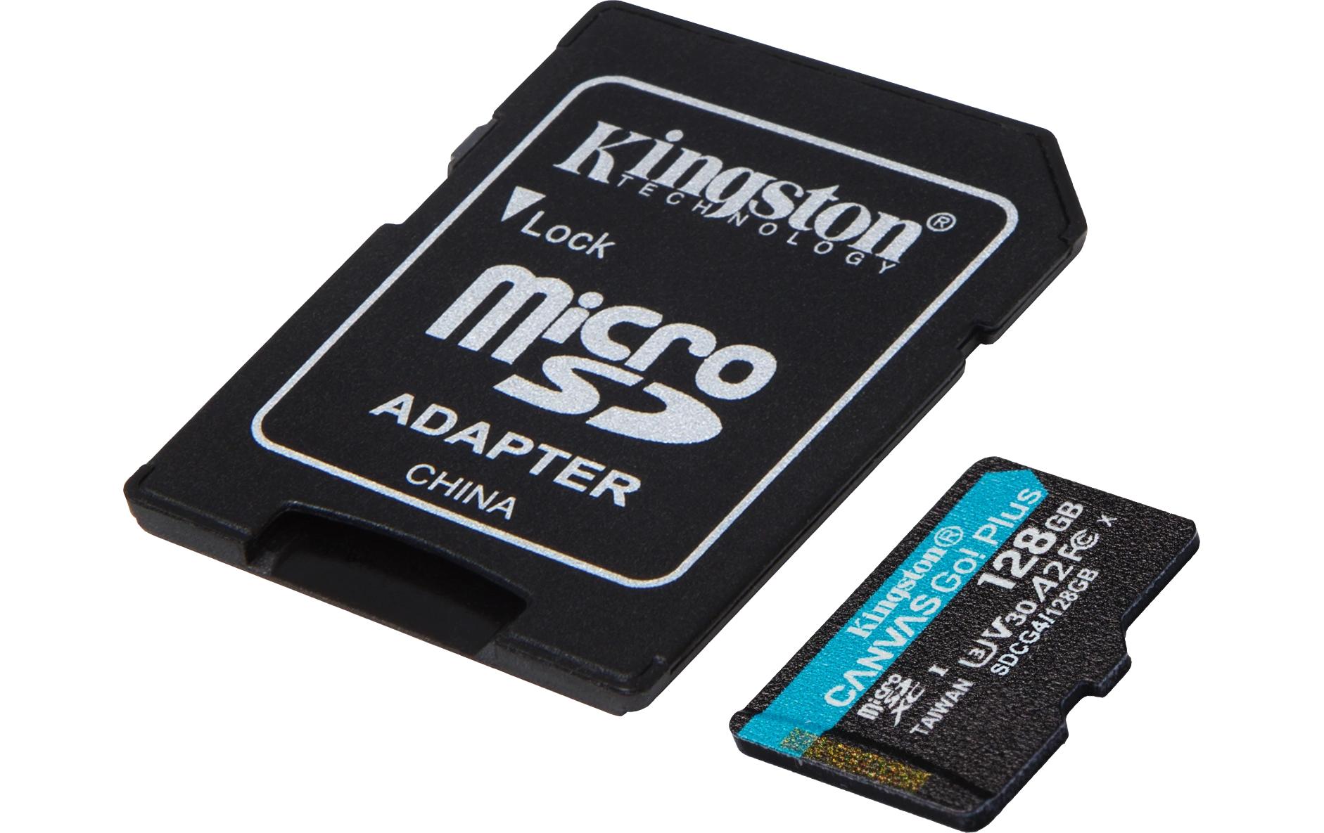 Kingston microSDXC-Karte Canvas Go! Plus 128 GB