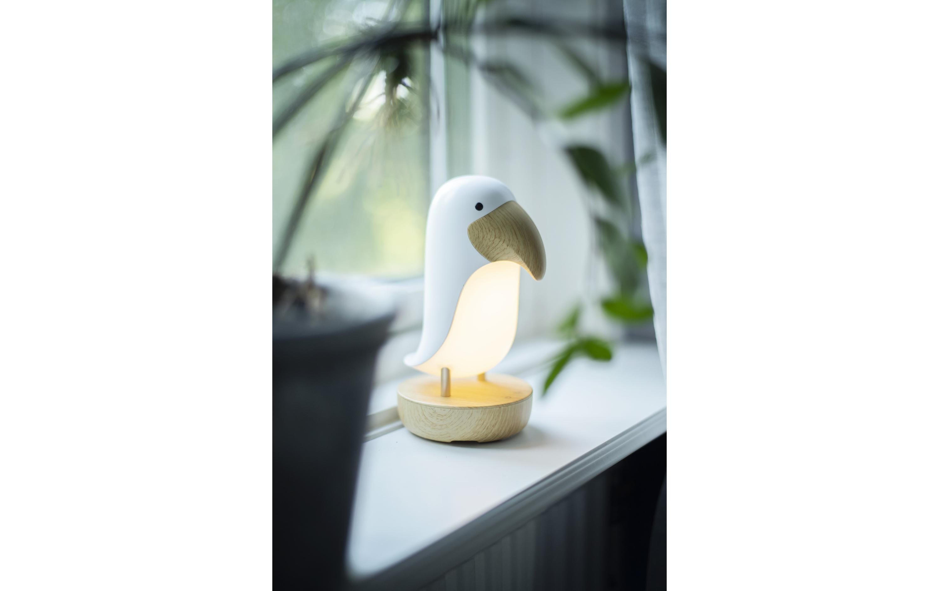 Star Trading Nachtlicht LED Functional Tukan, Warmweiss, 2.4 W