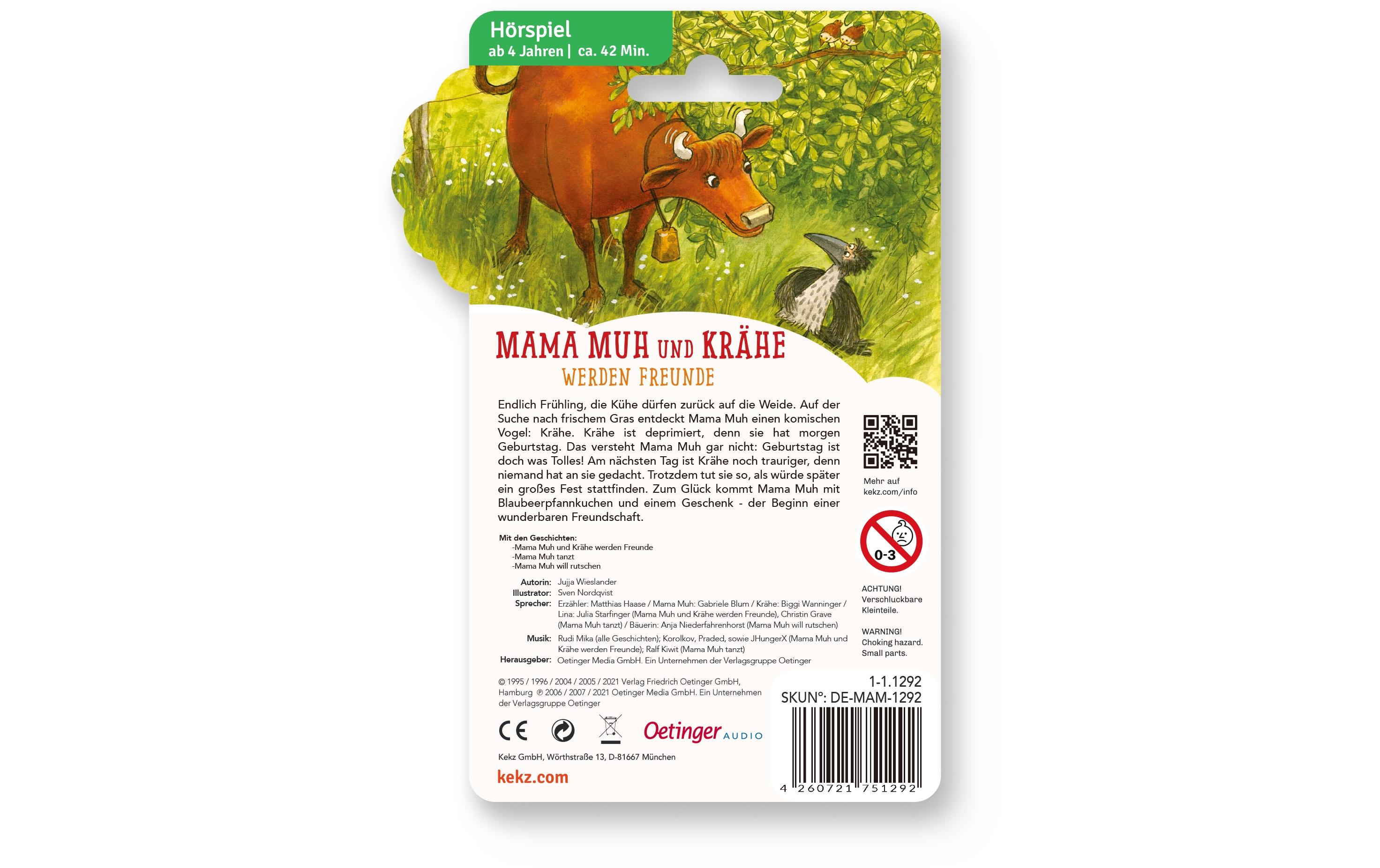 Kekz Audiochip Mama Muh und Krähe werden Freunde Kekz Audiochip Mama Muh und Krähe werden Freunde