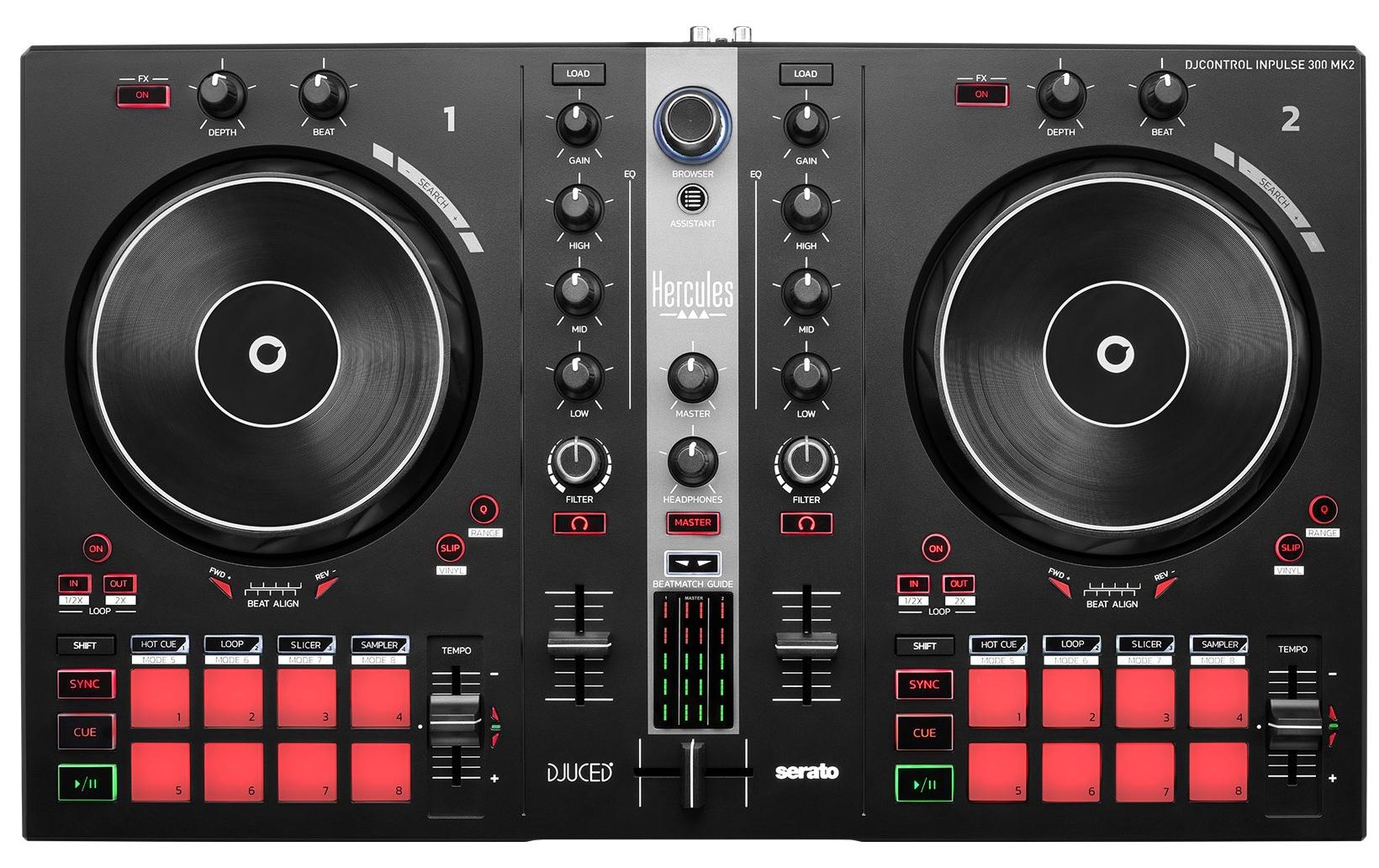 Hercules DJ-Controller DJControl Inpulse 300 – MK2