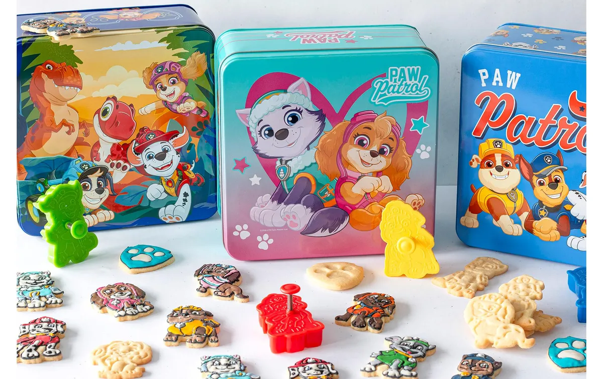 Städter Gebäckdose Paw Patrol Mädchen 21 x 21 x 10 cm Städter Gebäckdose Paw Patrol Mädchen 21 x 21 x 10 cm