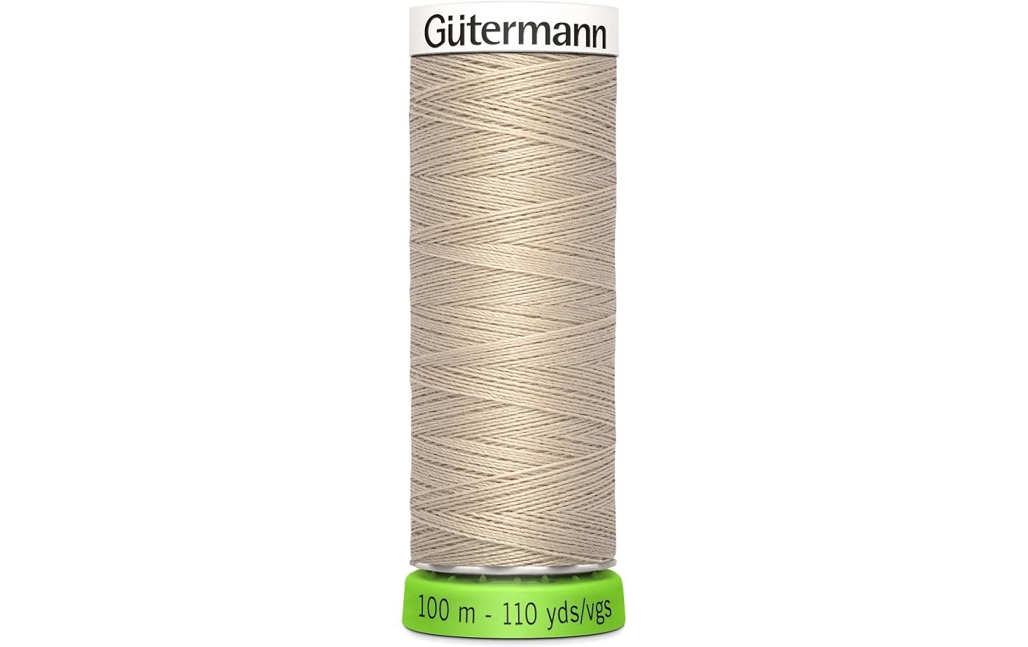 Gütermann Näh- und Stickgarn Allesnäher rPET 100 m Sand