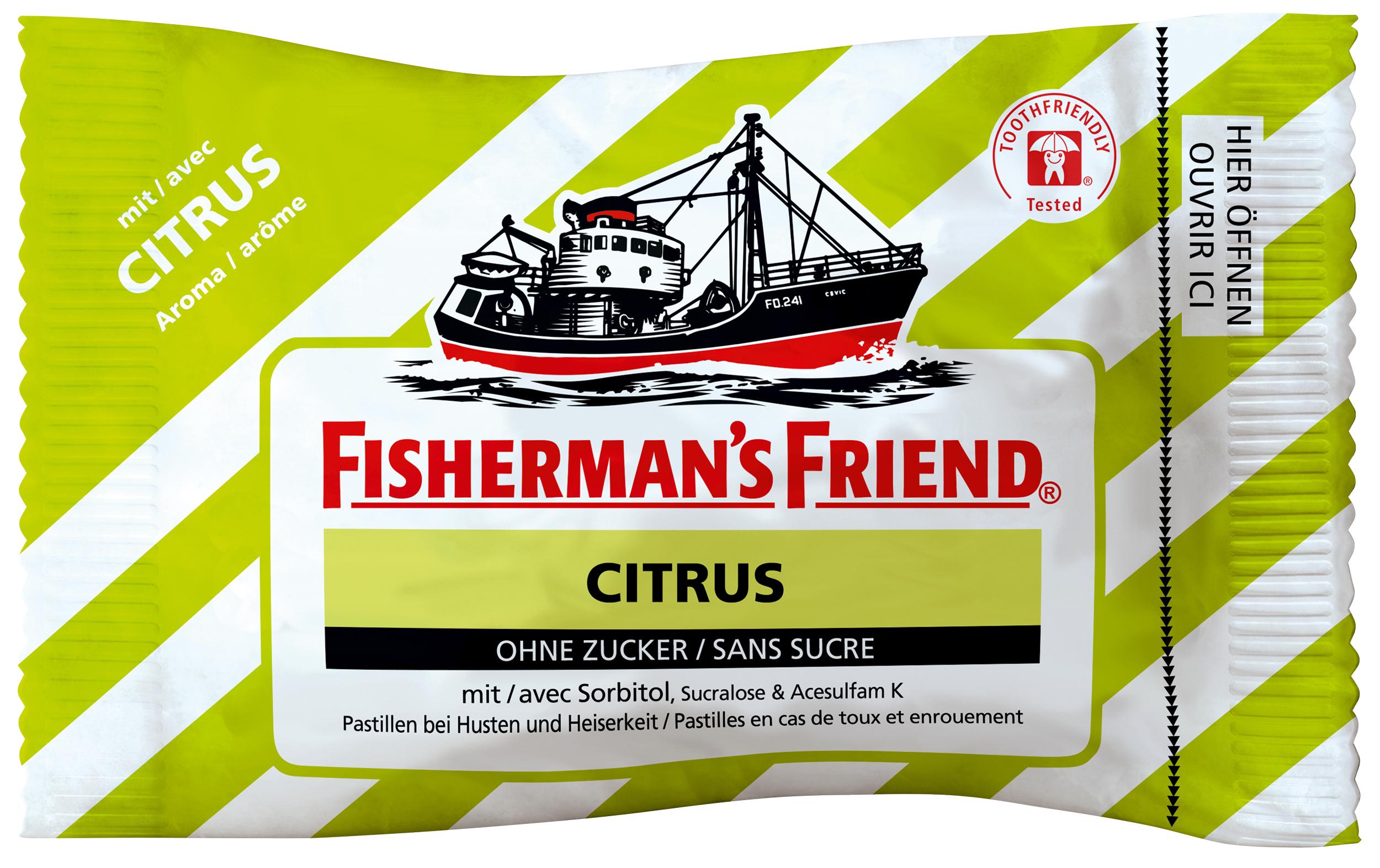 Fisherman's Bonbons Citrus 25 g