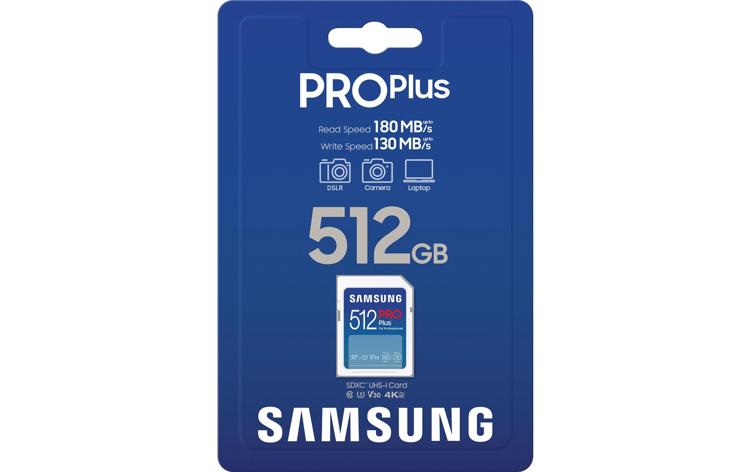 Samsung SDXC-Karte Pro Plus (2023) 512 GB
