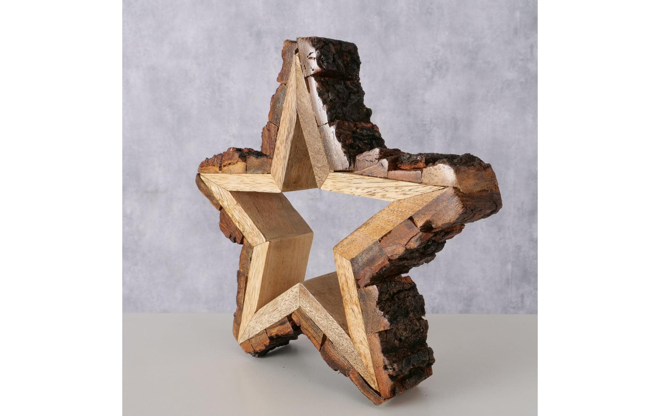 Boltze Aufsteller Stern Barka Mango, 19.5 x 18.5 cm