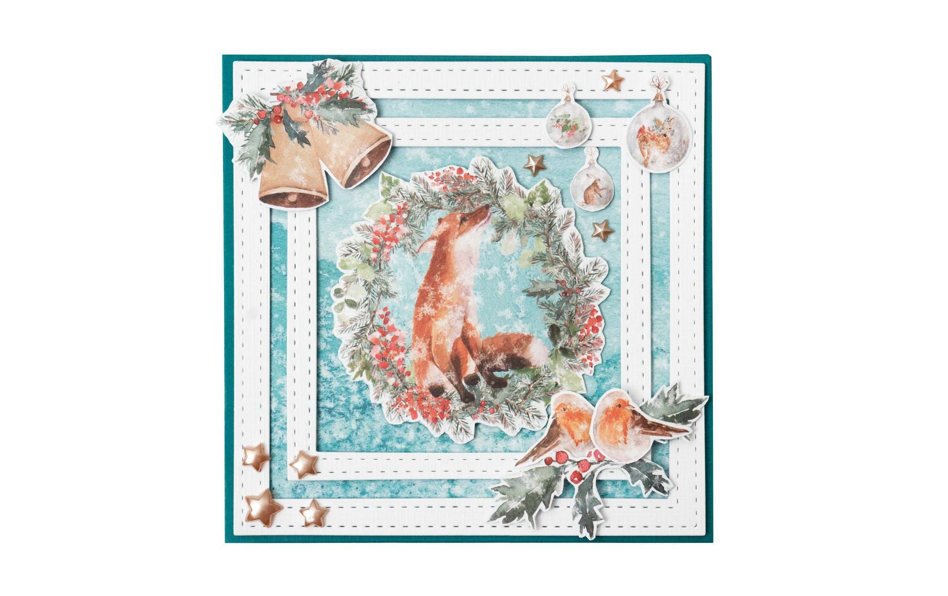 Studio Light Stanzschablone Klappkarte Essentials 270x135x1 mm, 9 Stück