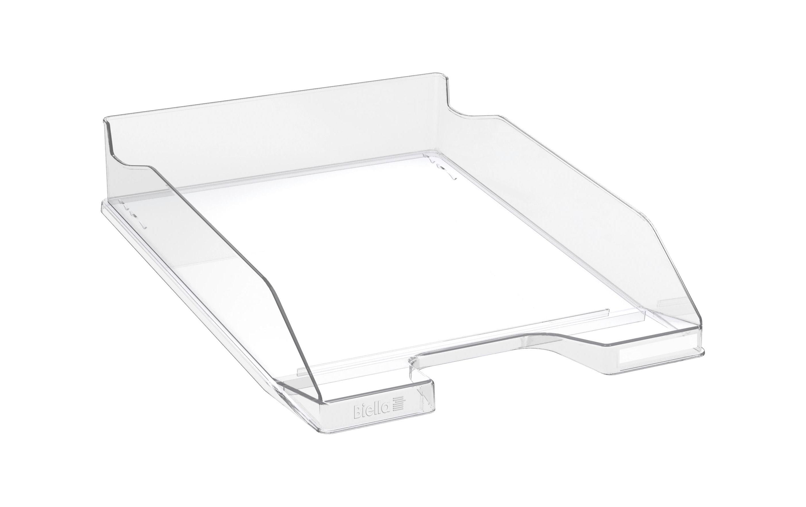 Biella Ablagekorb COMBO-MIDI Transparent glänzend, A4+