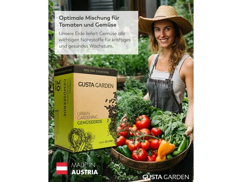 Gusta Garden Pelletierte Quellerde 9.2 kg