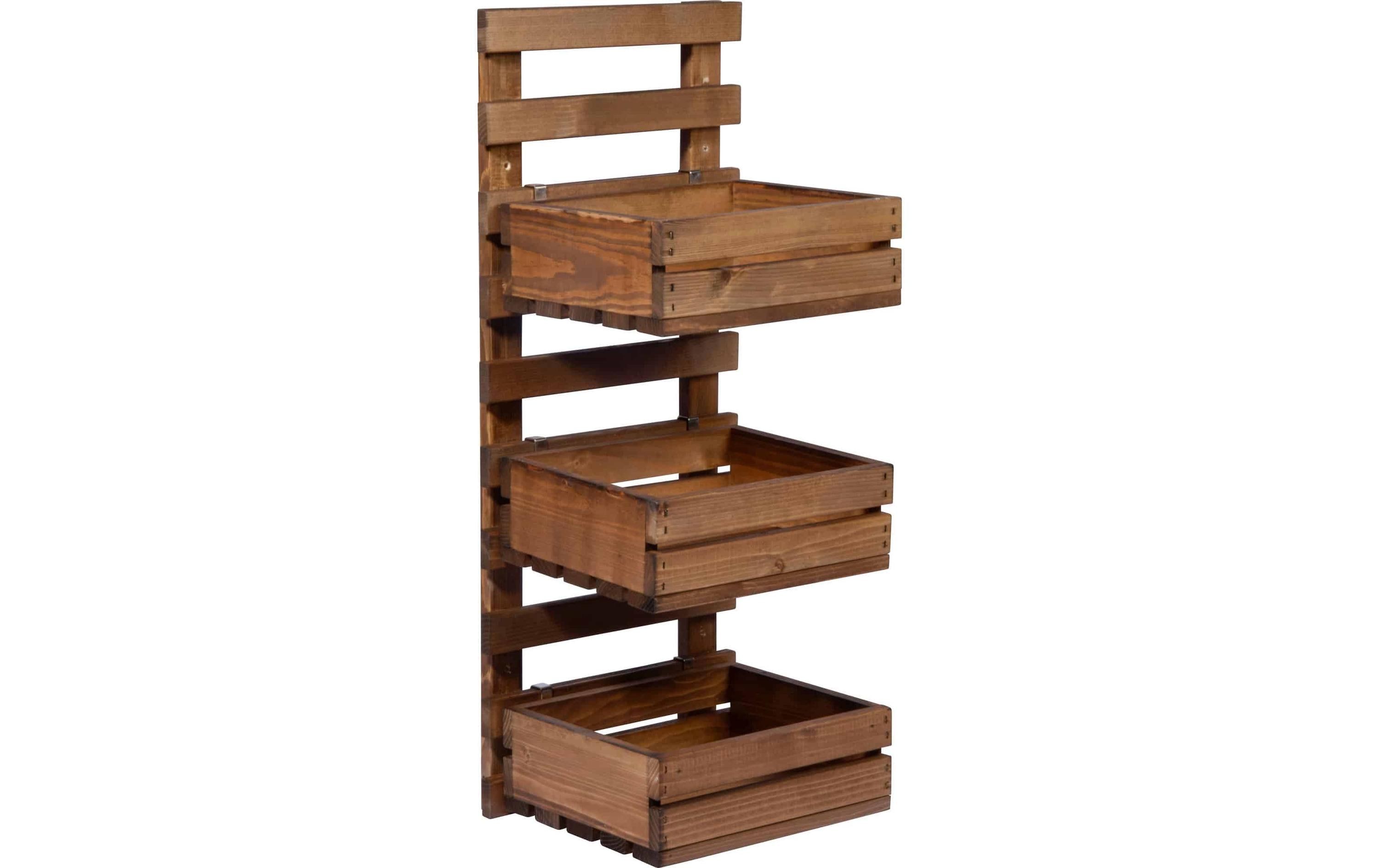 dobar 3-stufige Blumenleiter für die Wandmontage