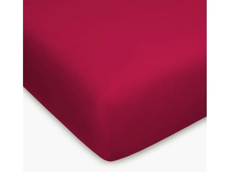 Home Fashion Fixleintuch Jersey Bordeaux, 180-200 x 200 cm Home Fashion Fixleintuch Jersey Bordeaux, 180-200 x 200 cm