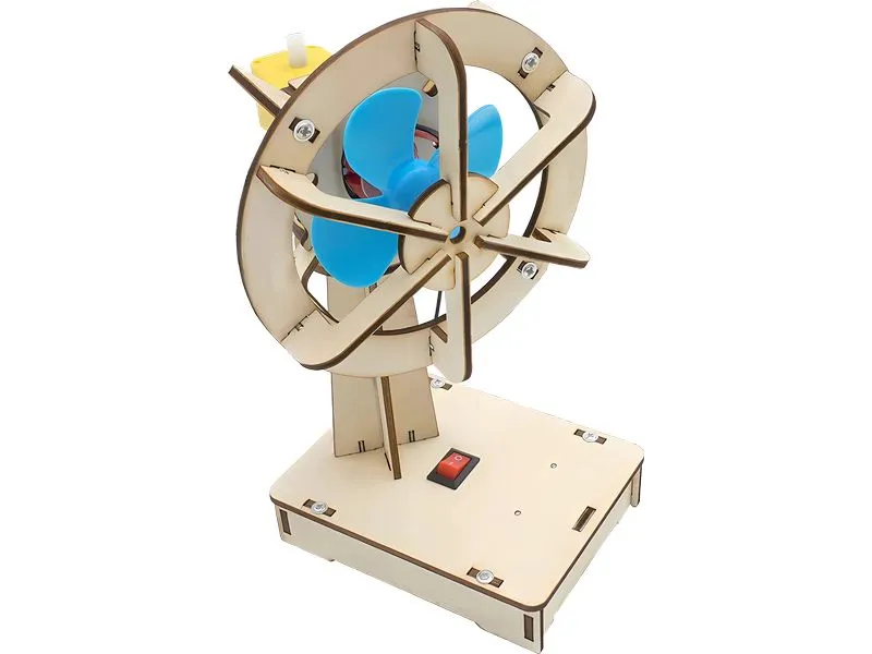 Fischertechnik MiniMiNT BreezeBuddy Holz-Bausatz Ventilator Fischertechnik MiniMiNT BreezeBuddy Holz-Bausatz Ventilator