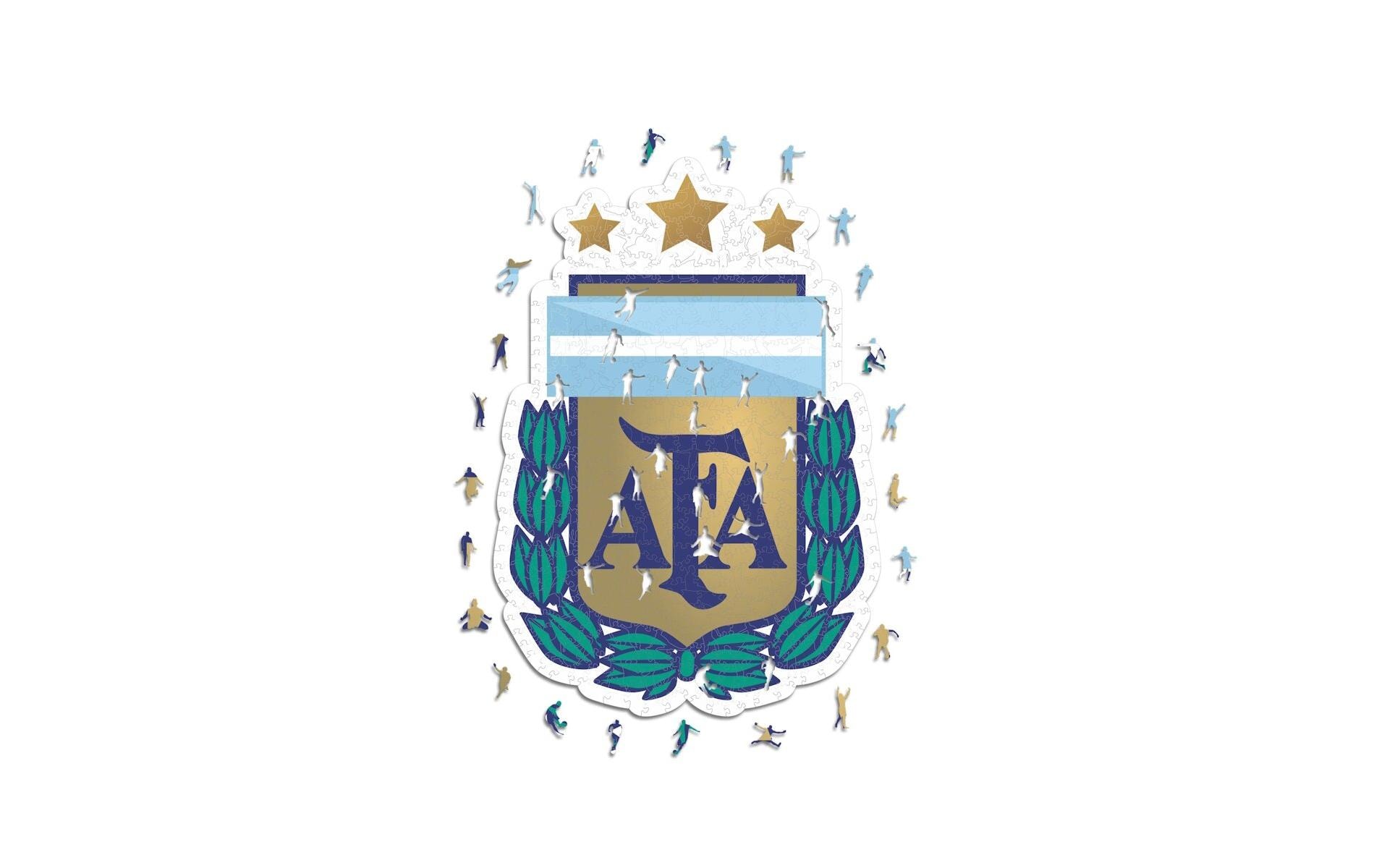 Iconic Puzzle Nationalmanschaft Argentinien- Logo