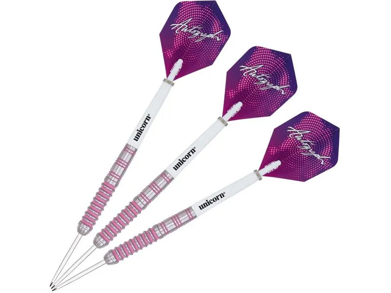 Unicorn Dartpfeile Autograph 22g Pink, 3 Stück Unicorn Dartpfeile Autograph 22g Pink, 3 Stück