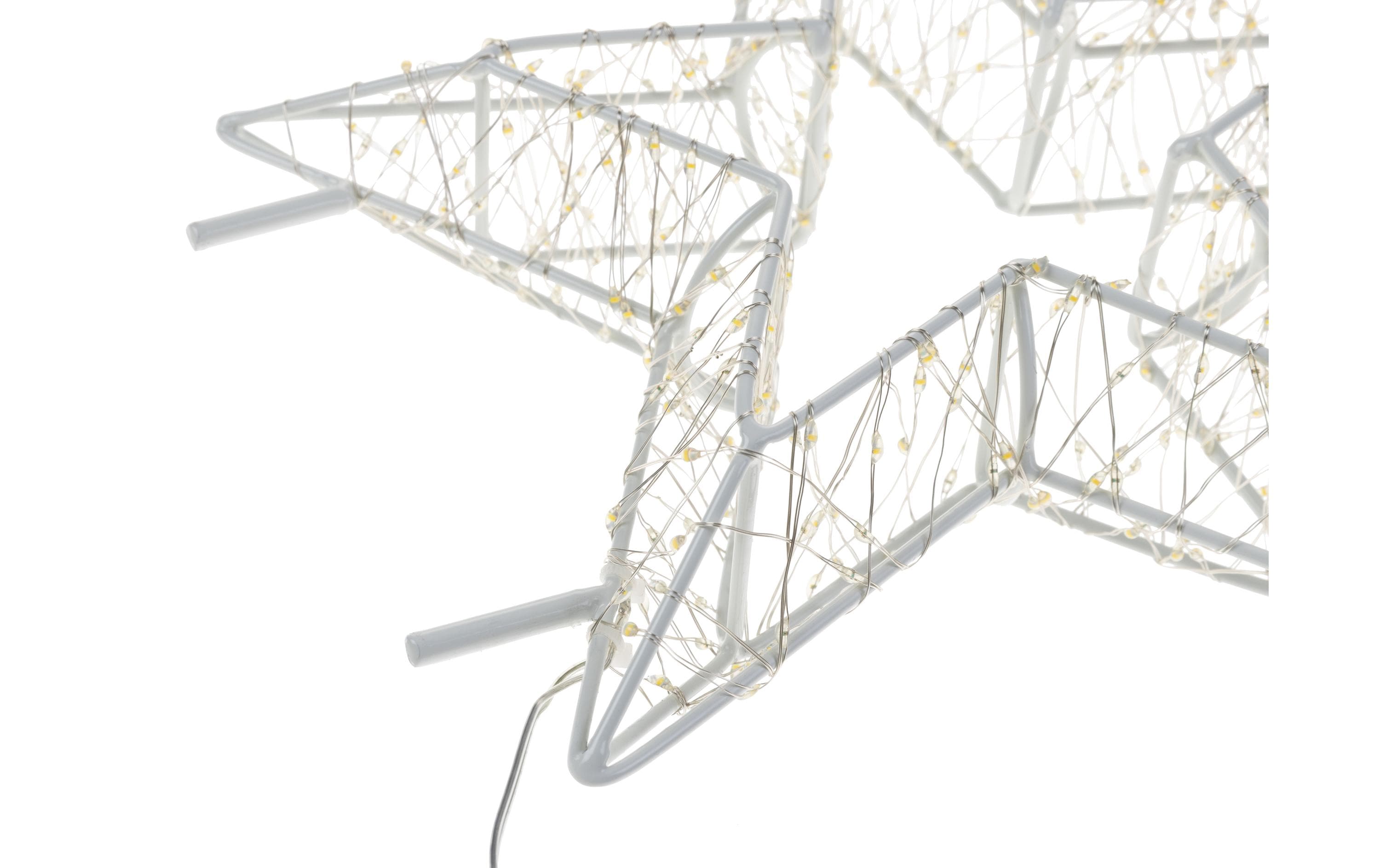 COCON LED-Stern 3D, Metall, klein