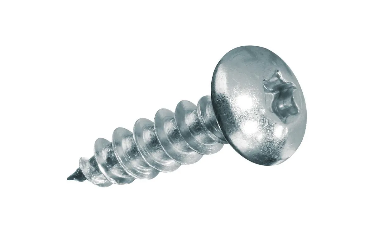 FTM Spanplattenschrauben Pan Head 5 x 40 mm Stahl, 10 Stück