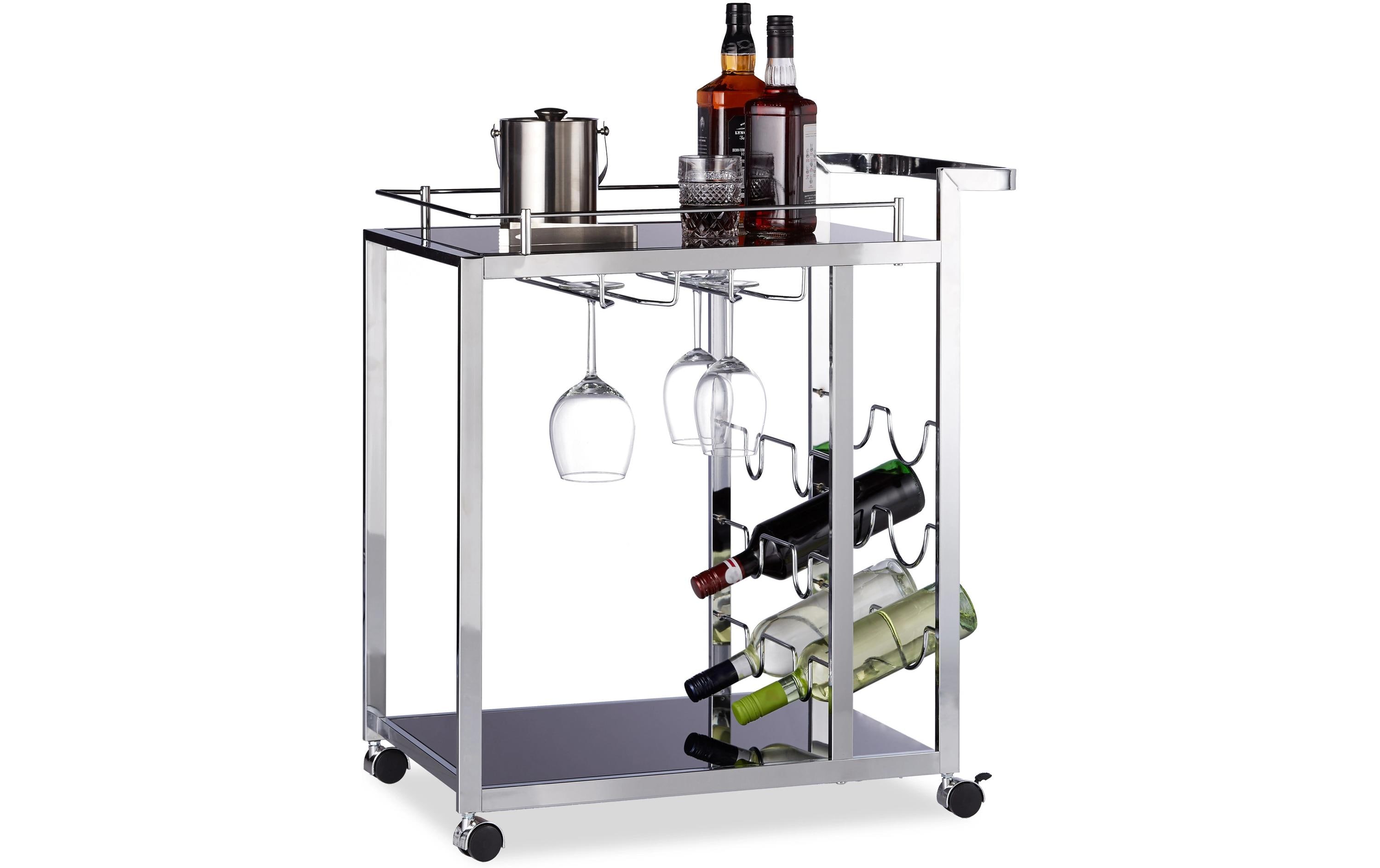 relaxdays Servierwagen Baron 75 x 40 x 70 cm