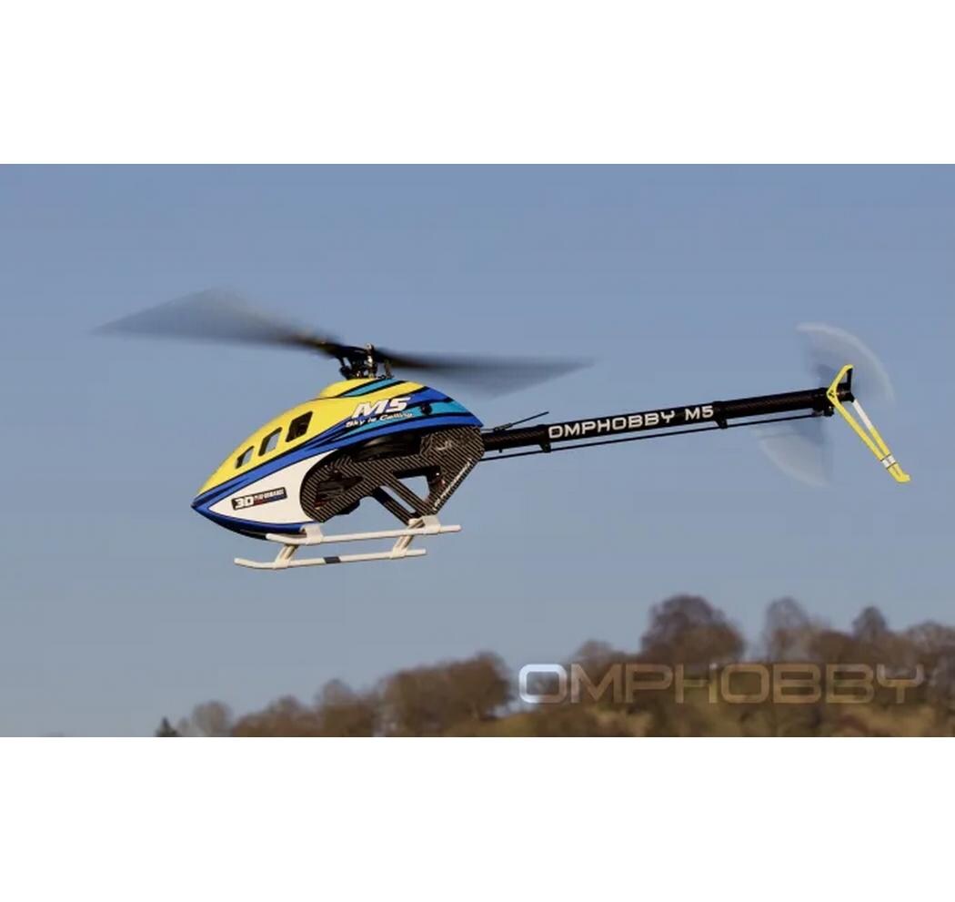 OMPHobby Helikopter M5 Solar-Yellow Bausatz und Rotorblätter OMPHobby Helikopter M5 Solar-Yellow Bausatz und Rotorblätter