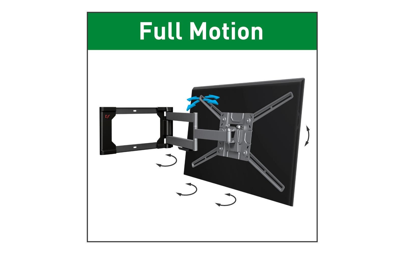 Barkan Wandhalterung WH 4400-SW Schwarz