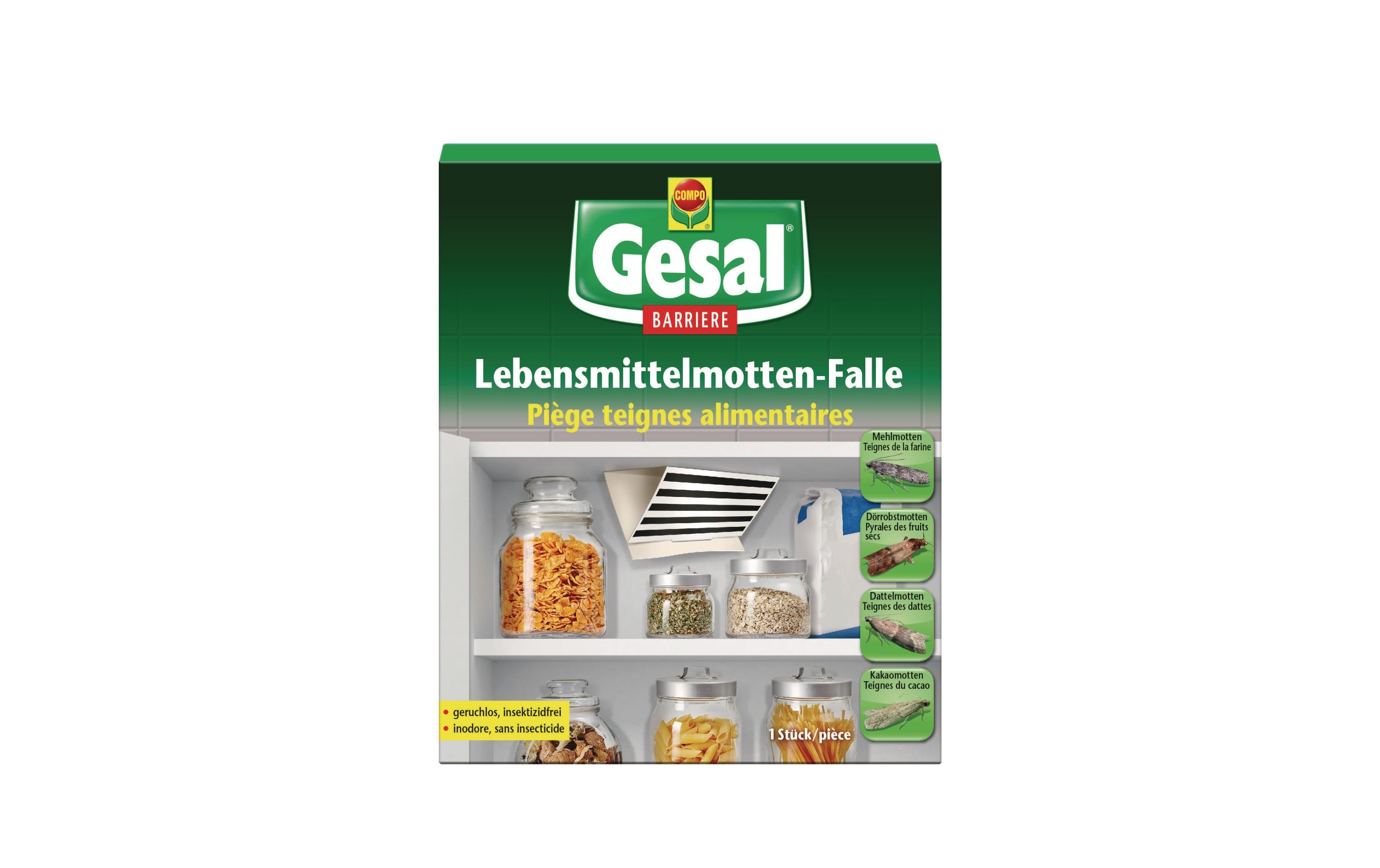 Gesal Insektenfalle Lebensmittelmotten Gesal Insektenfalle Lebensmittelmotten