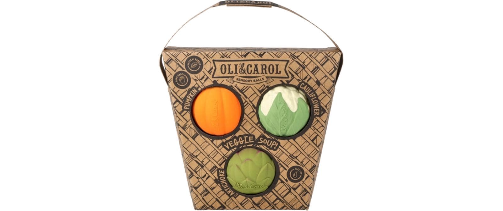 Oli&Carol Greifling Veggie Soup Baby Sensory Balls