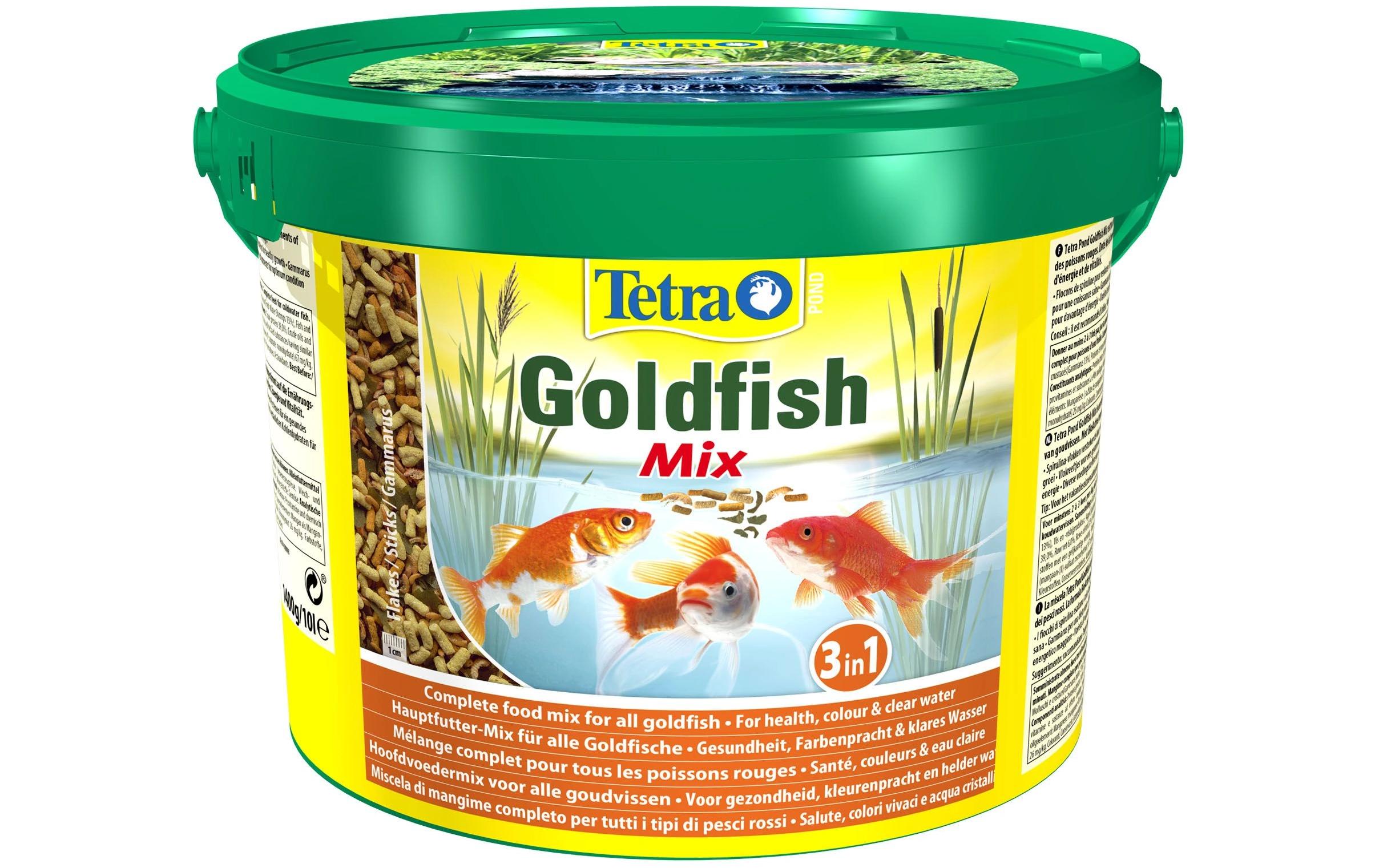 Tetra Basisfutter Pond Gold Mix, 10 l Tetra Basisfutter Pond Gold Mix, 10 l
