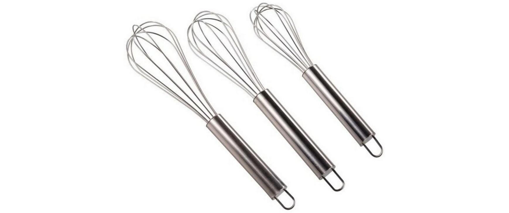 MSV Schwingbesen 3-teilig, Silber