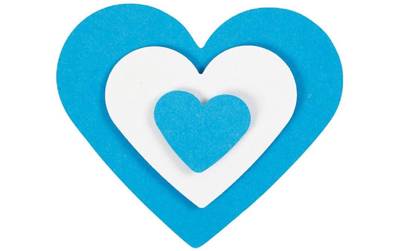 Creativ Company Motivstanzer Herzen 3 Stück Creativ Company Motivstanzer Herzen 3 Stück