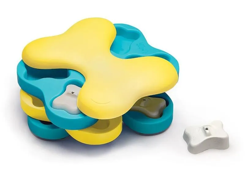 Nina Ottosson Strategie-Spiel Tornado, 23.5 x 18 cm, Blau/Gelb Nina Ottosson Strategie-Spiel Tornado, 23.5 x 18 cm, Blau/Gelb