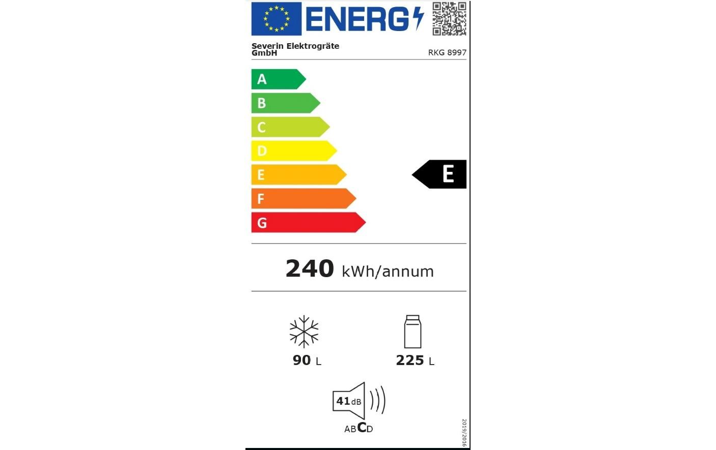 Severin Kühl-Gefrierkombination RKG8997 Rechts Severin Kühl-Gefrierkombination RKG8997 Rechts