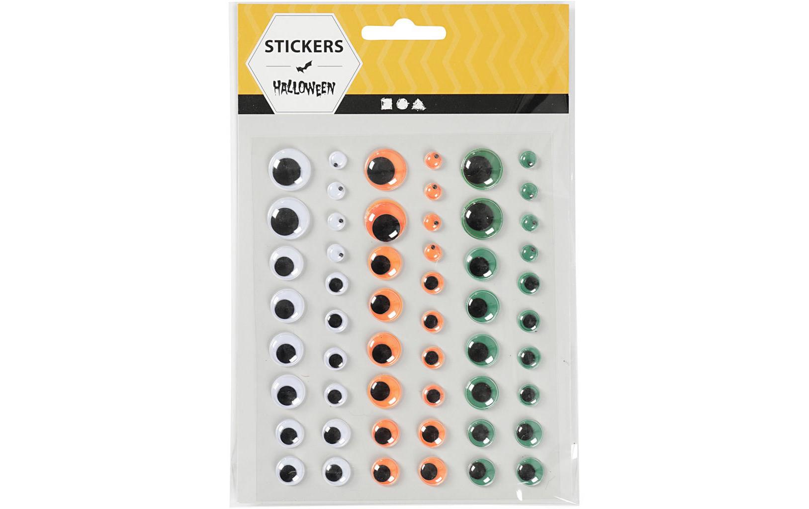 Creativ Company Wackelaugen 54 Stück, 6 + 8 + 10 + 12 + 15 mm Creativ Company Wackelaugen 54 Stück, 6 + 8 + 10 + 12 + 15 mm